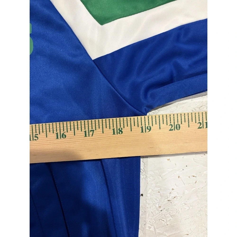 Starter Seattle Seahawks Throwback Mens Sz XS‎ Blue Green Full Zip Jacket Pocket